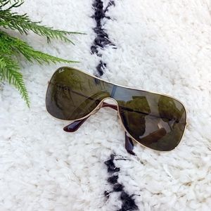 Gold Ray-Ban Sunglasses Aviator